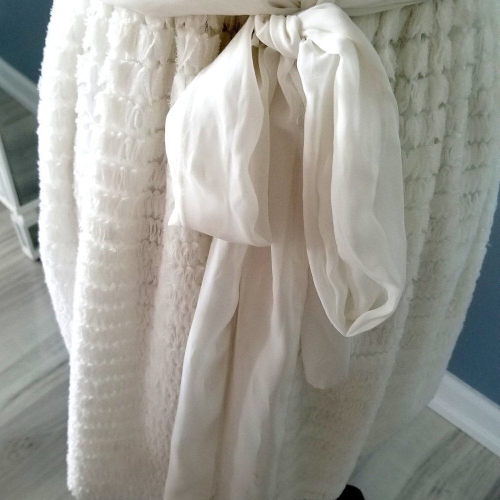 NWT Jill Stuart White Strapless Mini Cocktail Prom Sweet 16 Dress - Picture 7 of 15